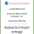 American Water Works Co-Manager - March 2023