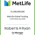 MetLife Notes Due 2033 - March 2023