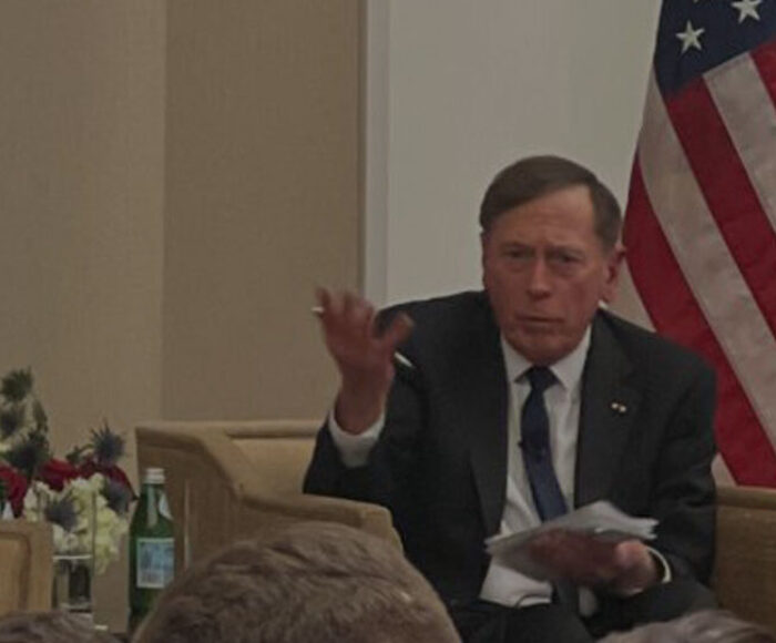 General David H. Petraeus speaking at fireside chat hosted by Roberts & Ryan Investments, Inc.