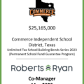 Commerce Independent School District, TX Building Bonds - May 2023
