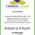 Concord AR School District of Cleburne County Construction Bonds - June 2023