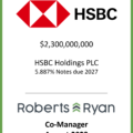 HSBC Holdings Notes Due 2027 - August 2023
