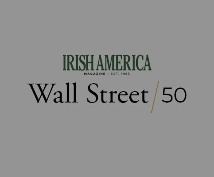 Irish American Magazine Wall Street 50