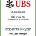 UBS Perpetual NC7 AT1 Notes - February 2024