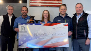 Roberts and Ryan donates $5,000 to 22 Mohawks