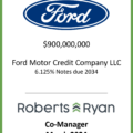 Ford Motor Credit Notes Due 2034 - March 2024