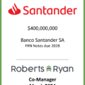 Banco Santander FRN Notes Due 2028 - March 2024