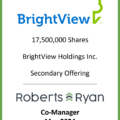 BrightView Holdings Co-Manager - May 2024