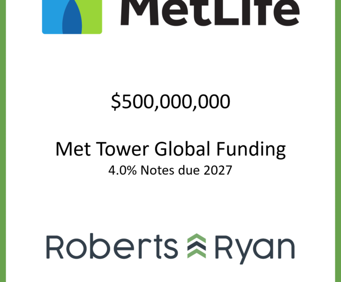 Tombstone - Met Tower Global Funding 2024.09.24
