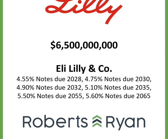 Tombstone - Eli Lilly & Co 20250210