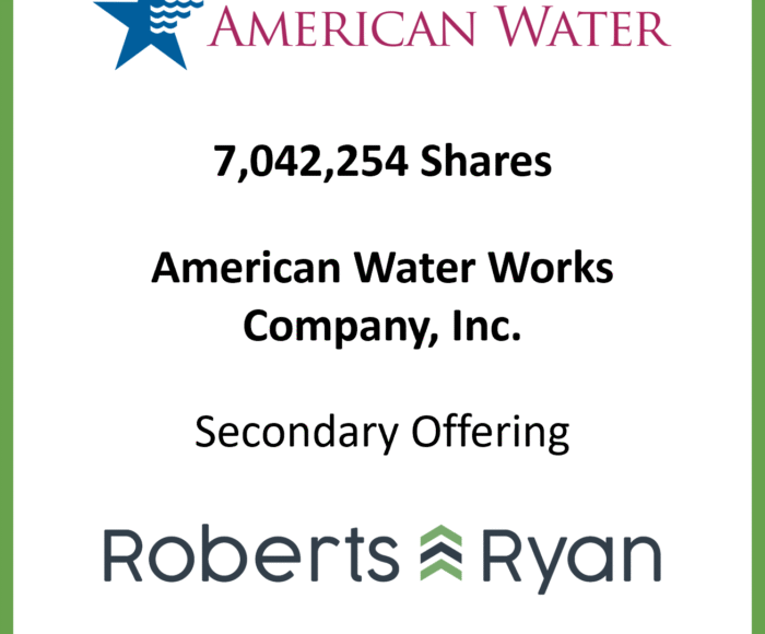 Tombstone - American Water Works 20250805