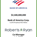 Bank of America Perpetual NC5 Notes - July 2025
