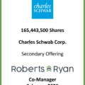 Charles Schwab Secondary Offering - February 2025