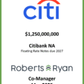Citibank FRN Due 2027 - May 2025