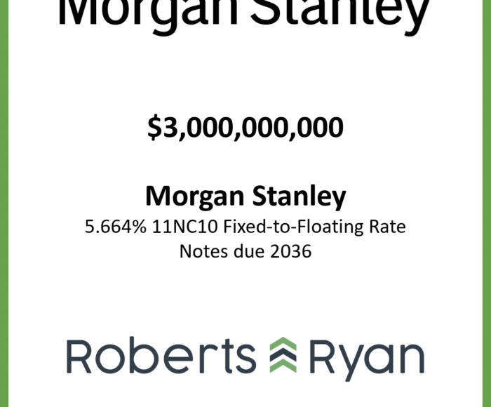 Tombstone - Morgan Stanley 20250414