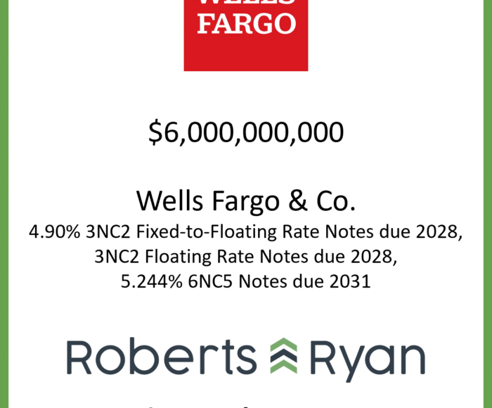 Tombstone - Wells Fargo 20250116