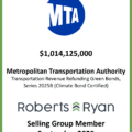 MTA Transportation Revenue Refunding Green Bonds - September 2025