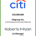 Citi Perpetual NC5 $25 Preferreds - January 2026