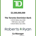 TD Bank Notes-FRN Notes Due 2028 Notes Due 2031 - January 2026