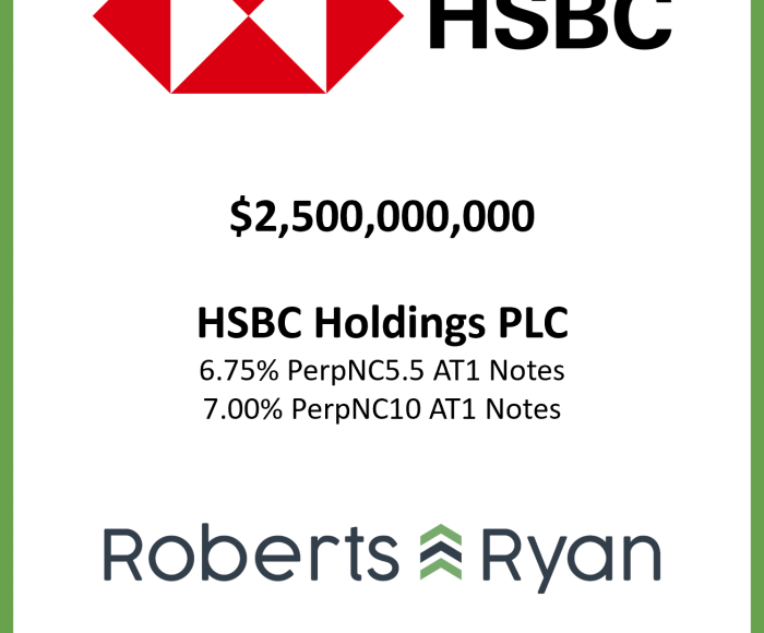 Tombstone - HSBC 20260317