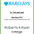 Barclays FXD to FRN Notes Due 2037 - June 2026
