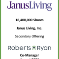 Janus Living Secondary Offering Co-Manager - August 2026