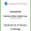American Water Notes Due 2033 - September 2026