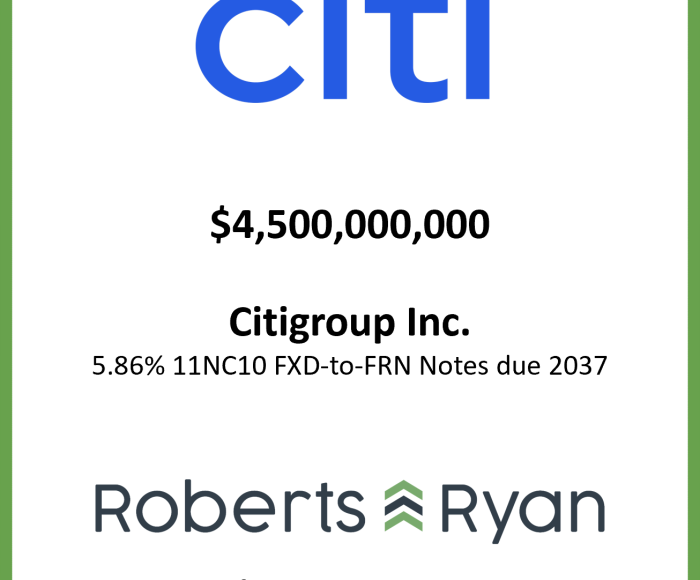 Tombstone - Citi 20260917