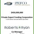 PEFCO Senior Secured Notes Due 2033 - September 2026